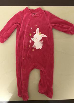 Велюровий комбінезон