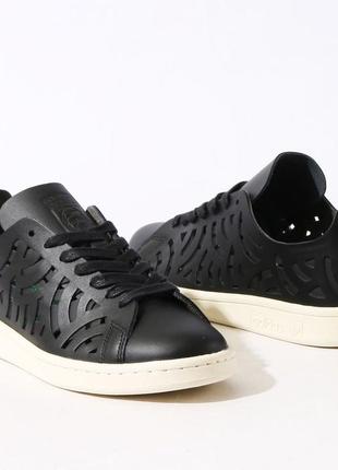 Перфорированые летние кроссовки adidas stan smith cutout w3 фото