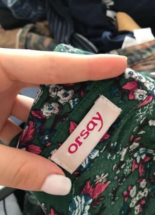 Сорочка зелена orsay 3