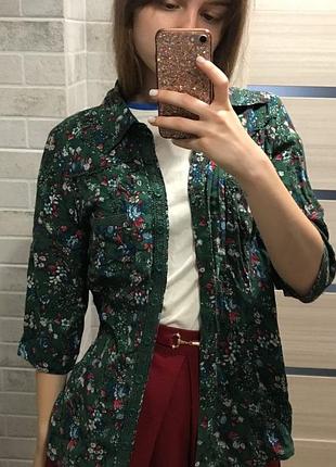 Сорочка зелена orsay