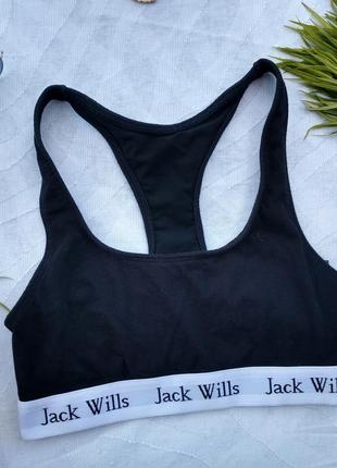 Jack wills ,8/36 топ хлопковый