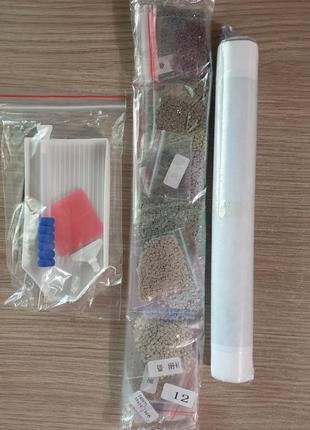 Алмазная мозаика, наборы 5d картина со стразами, пони