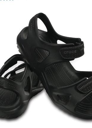 Мужские босоножки сандалии crocs swifwater river sandal , оригинал