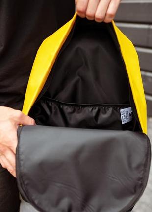 Городской рюкзак south classic black yellow2 фото