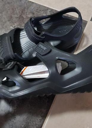 Мужские босоножки сандалии crocs swifwater river sandal , оригинал4 фото