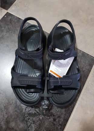 Мужские босоножки сандалии crocs swifwater river sandal , оригинал3 фото