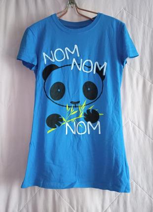 Футболка с пандой,44-48разм