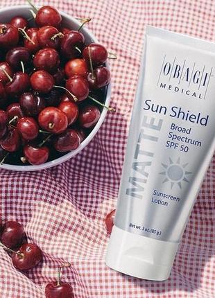 Obagi sun shield spf 50 matte – инновационные солнцезащитное средство с матирующим эффектом.