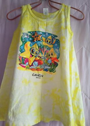 Мармурова майка з 3d малюнком,40-44разм