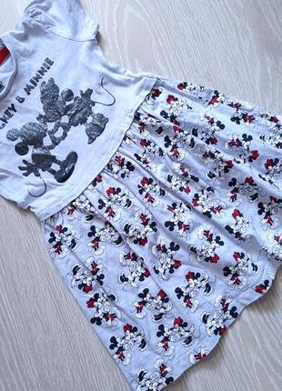 Платье микки 3-4 disney
