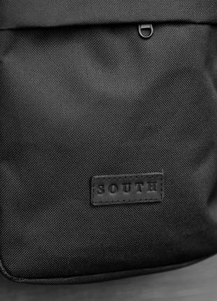 Сумка через плече сумка-мессенджер south classic black7 фото
