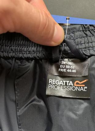 Мужские спортивные штаны дождевик на мембране regatta professional5 фото