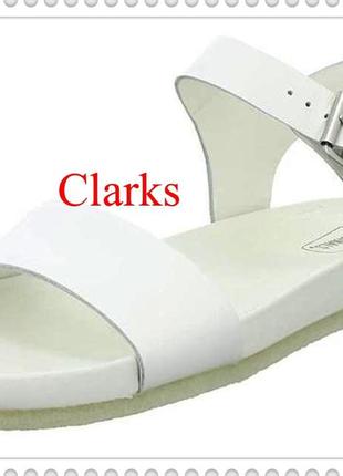 Р.36 clarks  женские кожаные босоножки  оригинал3 фото