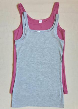 Літні однотонні майки yigga германія на 12 і 14 років (152 і 164 см)