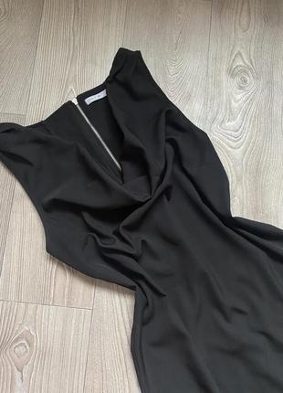 Маленькое черное платье, легкое летнее платье9 фото