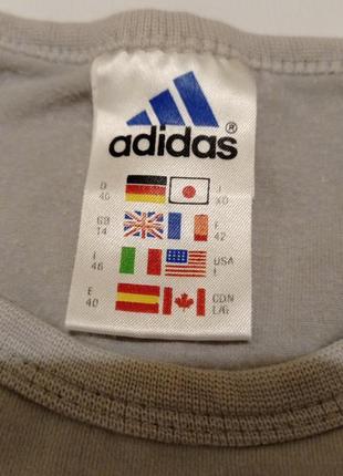 Adidas. спортивная футболка l размер. оригинал.4 фото