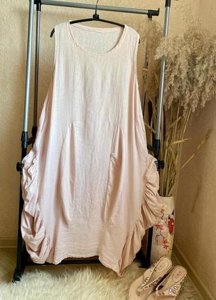 Итальянское необычное платье 14-16 р