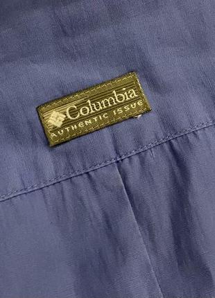 Рубашка columbia василькового цвета2 фото