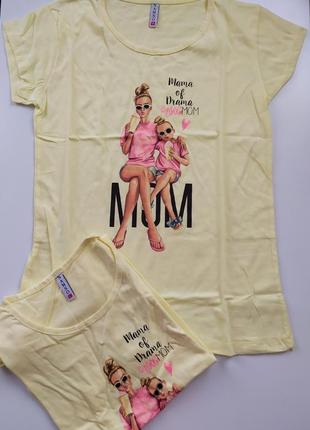 Хит 2020! трендовая футболка с принтом, хлопок турция