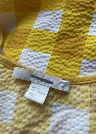 Хлопковая блуза cos {44}8 фото