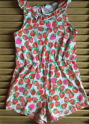 Комбезик ромпер h&m 4-6y 110-116cm.