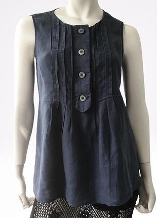 Льняной топ (100%) бренда aspesi италия