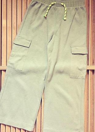 Широкі штанці zara 10y 140cm.