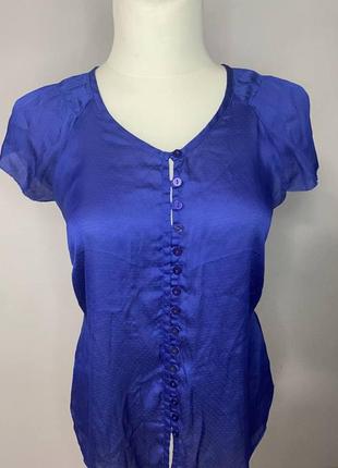 Блузка з коротким руковом яскравого кольору