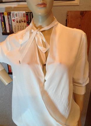 Натуральная, милейшая блуза фасона назапах, бренда yours, р. 50-541 фото