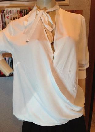 Натуральная, милейшая блуза фасона назапах, бренда yours, р. 50-545 фото