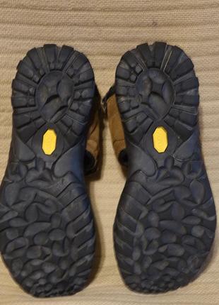 Комфортные открытые коричневые замшевые сандалии для активного отдыха peter storm англия 42 р.10 фото
