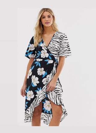 Гарне плаття на запах 💙influence розмір м