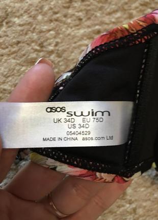 Купальный лиф, бренд asos swim5 фото