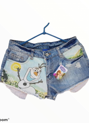 Шорты новые denim disney размер 8