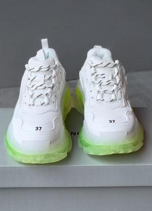 В стиле balenciaga triple s clear sole кроссовки баленсиага кросівки жіночі баленсіага3 фото