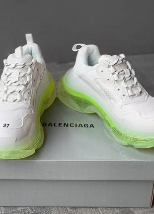 В стиле balenciaga triple s clear sole кроссовки баленсиага кросівки жіночі баленсіага4 фото