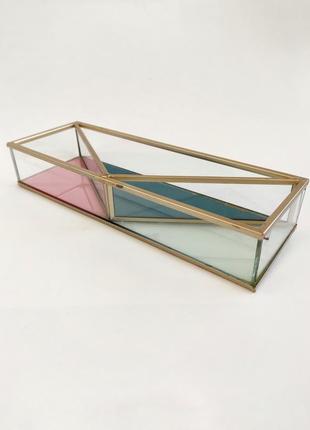 Емкость с тремя отделениями для хранения колец и аксессуаров accessorizes.