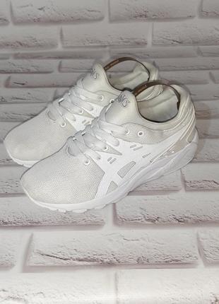 Кроссовки белые сетка asics asics оригинал5 фото