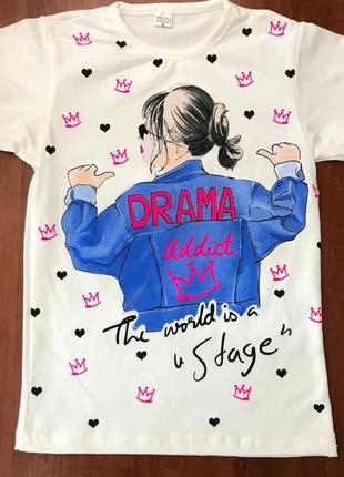 Футболка для девочки.