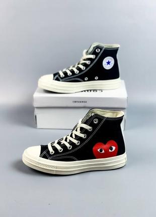 Кросівки кеди converse comme des garçons
high black (premium ) кроссовки5 фото