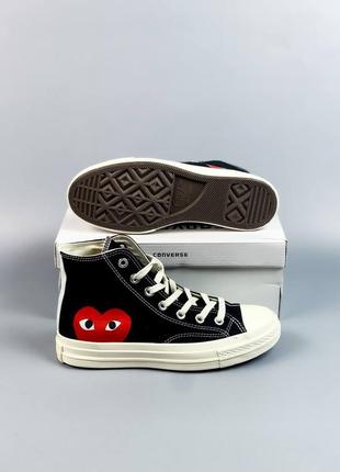 Кросівки кеди converse comme des garçons
high black (premium ) кроссовки9 фото