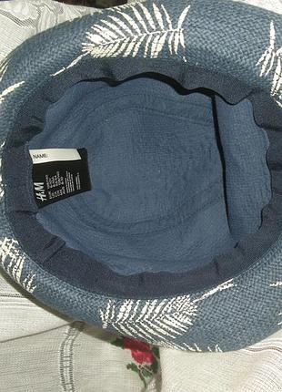 Шляпка"h&m"р.53-54см.,коттон. 2