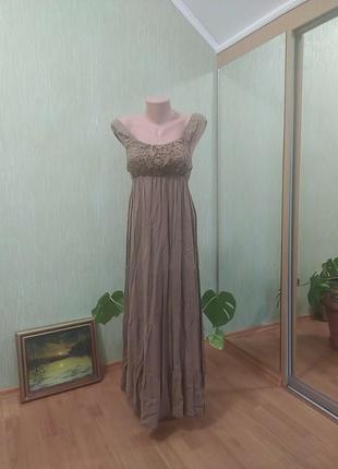 Сарафан кофе