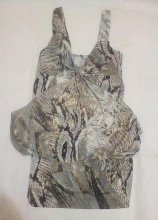 Красива блузка майка туніка new look розм 10