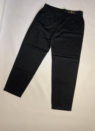 Чоловічі оригінальні монограмные штани fendi zucca monogram pants 34