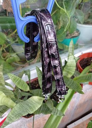 Ремінець на довгий сумки лаковий