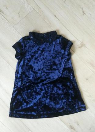 Шикарне оксамитове плаття h&m