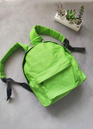Новий дитячий салатовий зелений рюкзак halfar