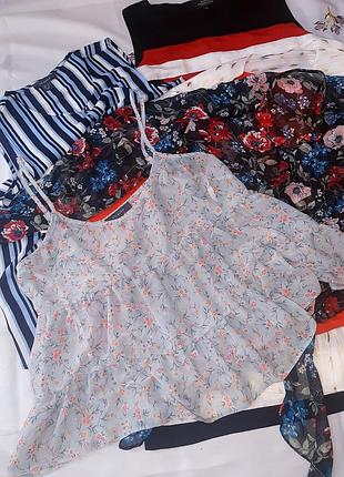 Primark майка шифон👍