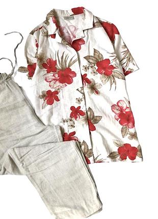 Рубашка льняная